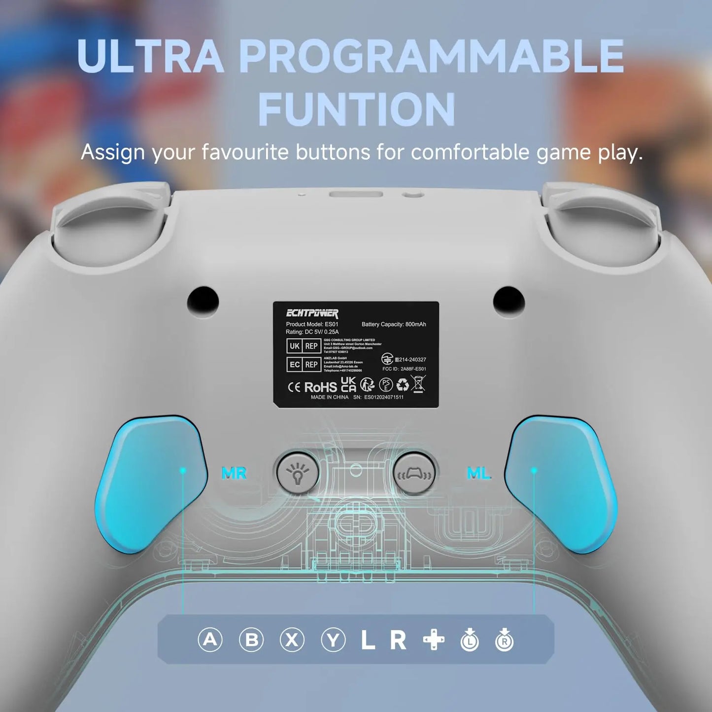 NYXI Wireless Controller Gamepad for Switch 2/PC Dark gray