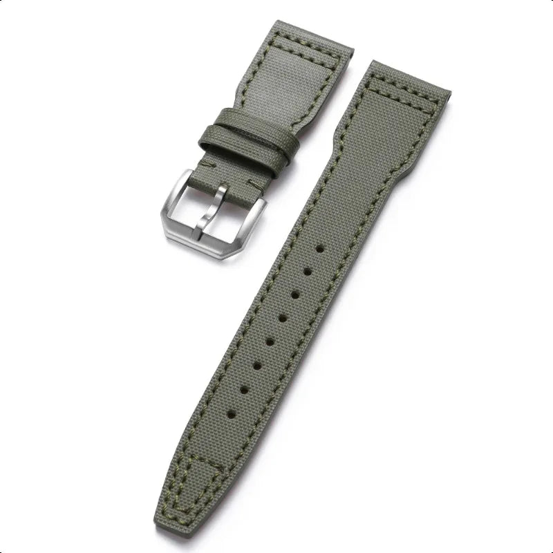COROS PACE & APEX Pilot-Style Nylon Canvas Band, Stitching Options