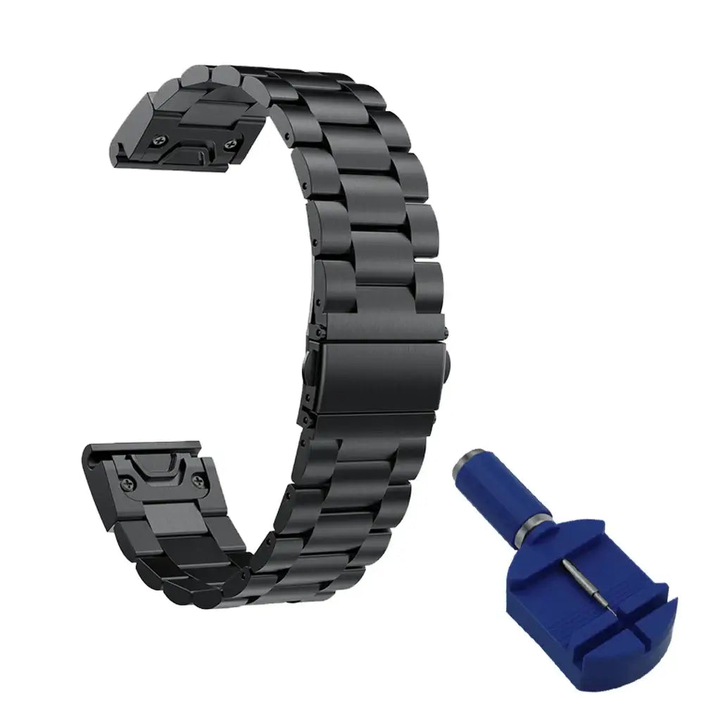 Garmin QuickFit 20/22/26mm Stainless Steel Bracelet Band