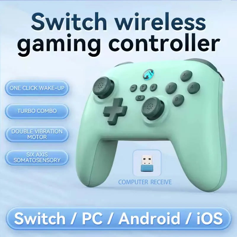 S11 Wireless Bluetooth-compatible Game Controller Suitable For Switch PC Mobile Phone With Wake-up Vibration Somatosensory Game
