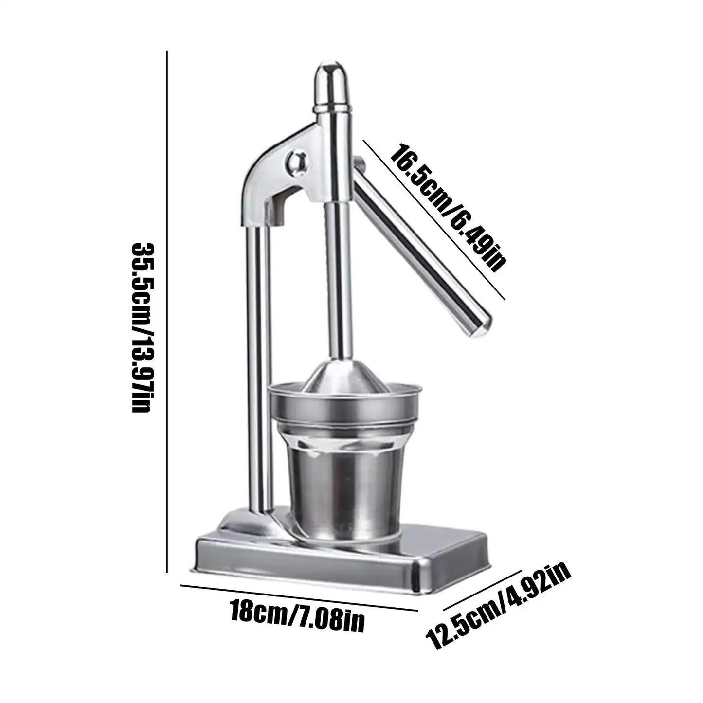 Stainless Steel Manual Orange Juicer