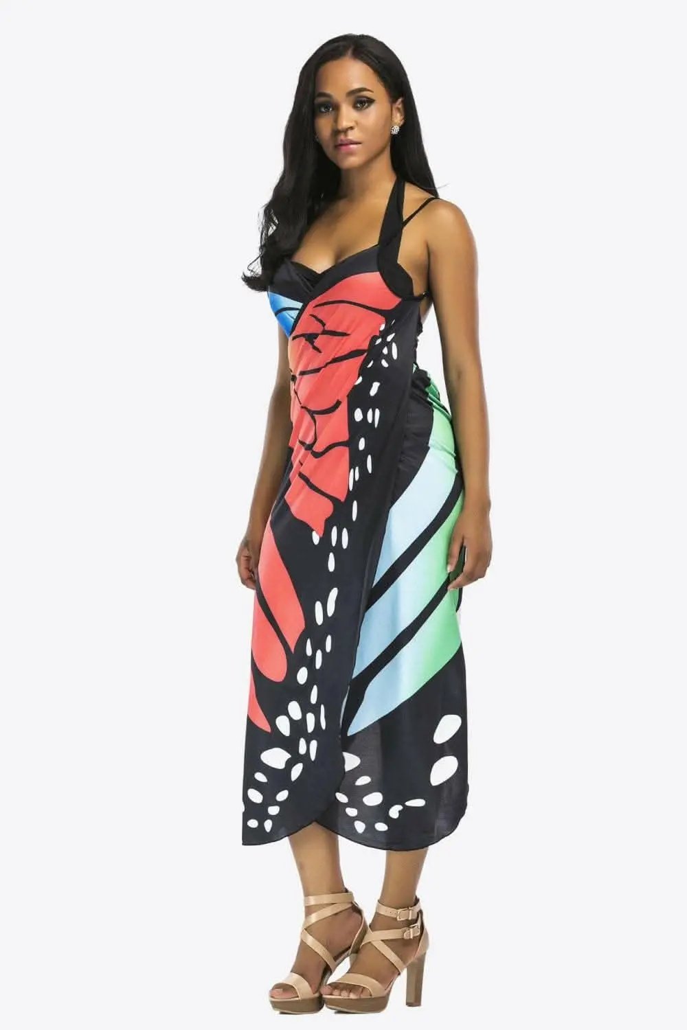 Dresses Trendsi swimwear - Sheer butterfly cover-up dress