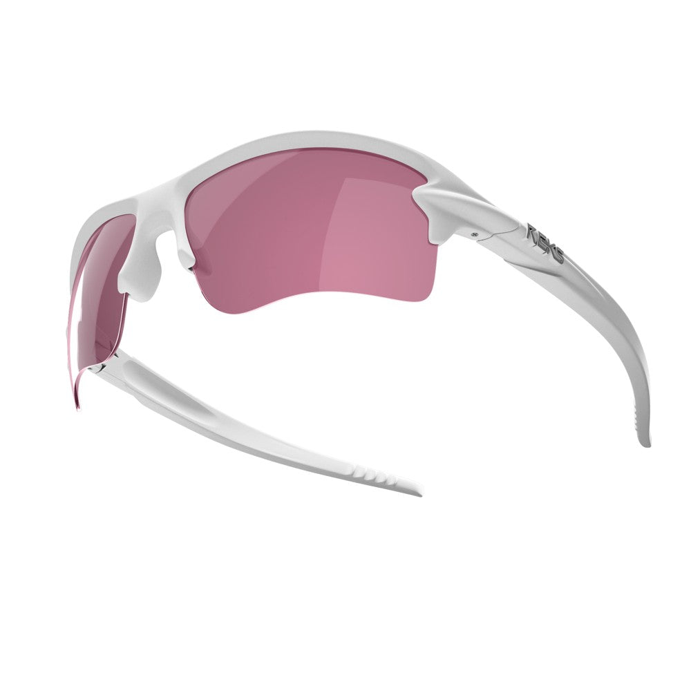 White Sling Blade Prescription Polycarbonate Sunglasses