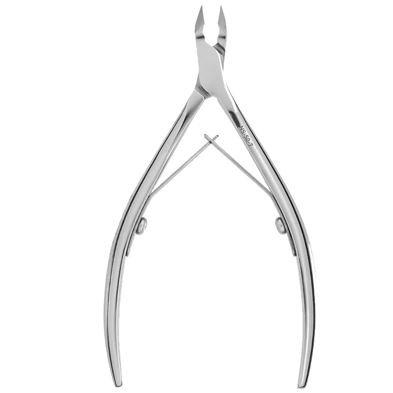 STALEKS PRO SMART 50 Professional Spring Cuticle Nippers NS-50-7, 7mm 1/4 Jaw