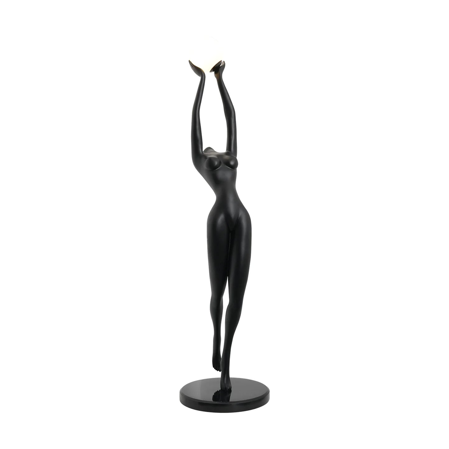 Lámpara de pie de figura Stursa Sculpture