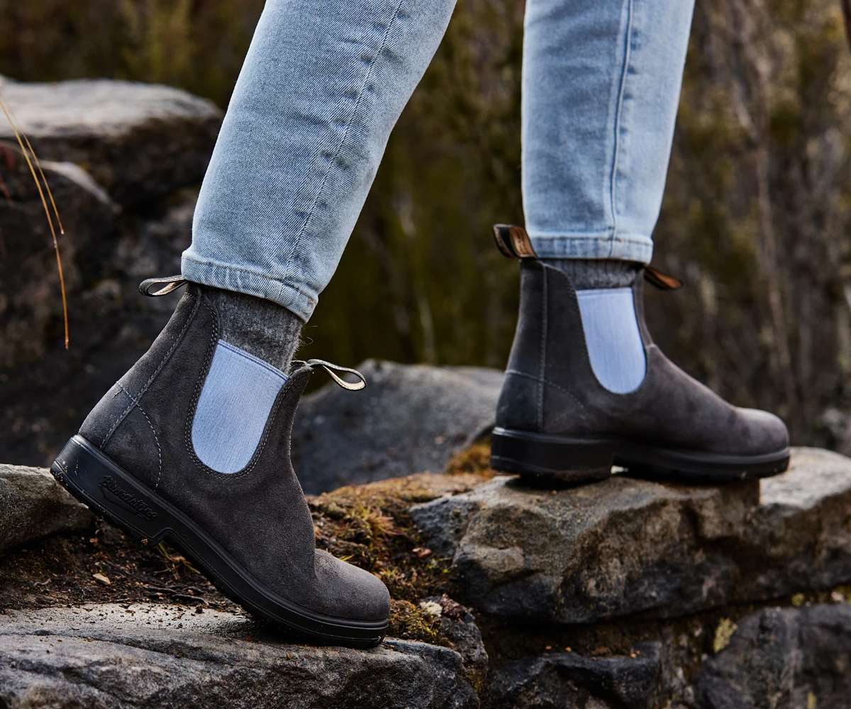 Botas de ante Blundstone 2209 Originals para mujer - GRIS ACERO