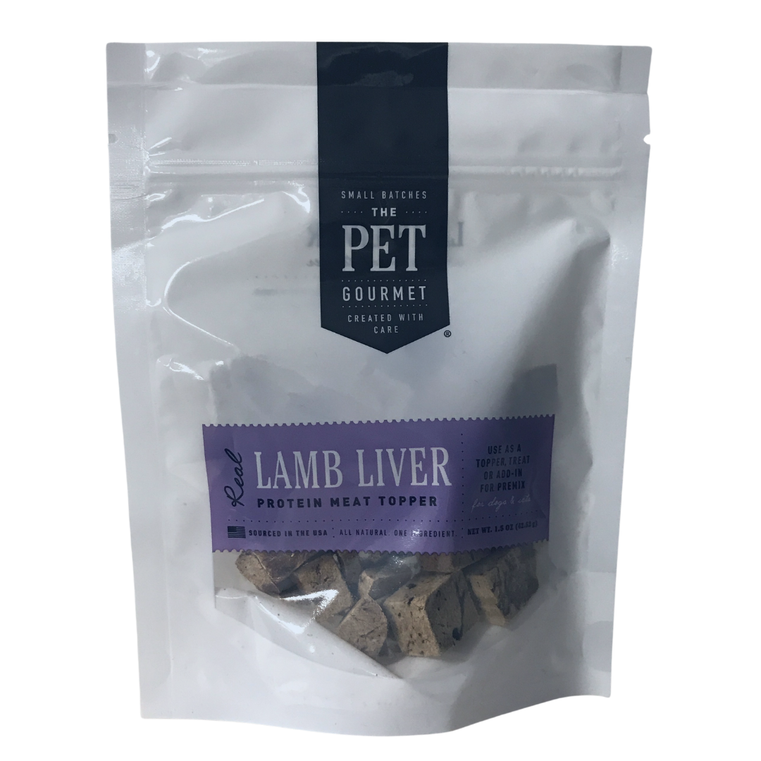 Freeze Dried Lamb Liver Dog Treats & Topper