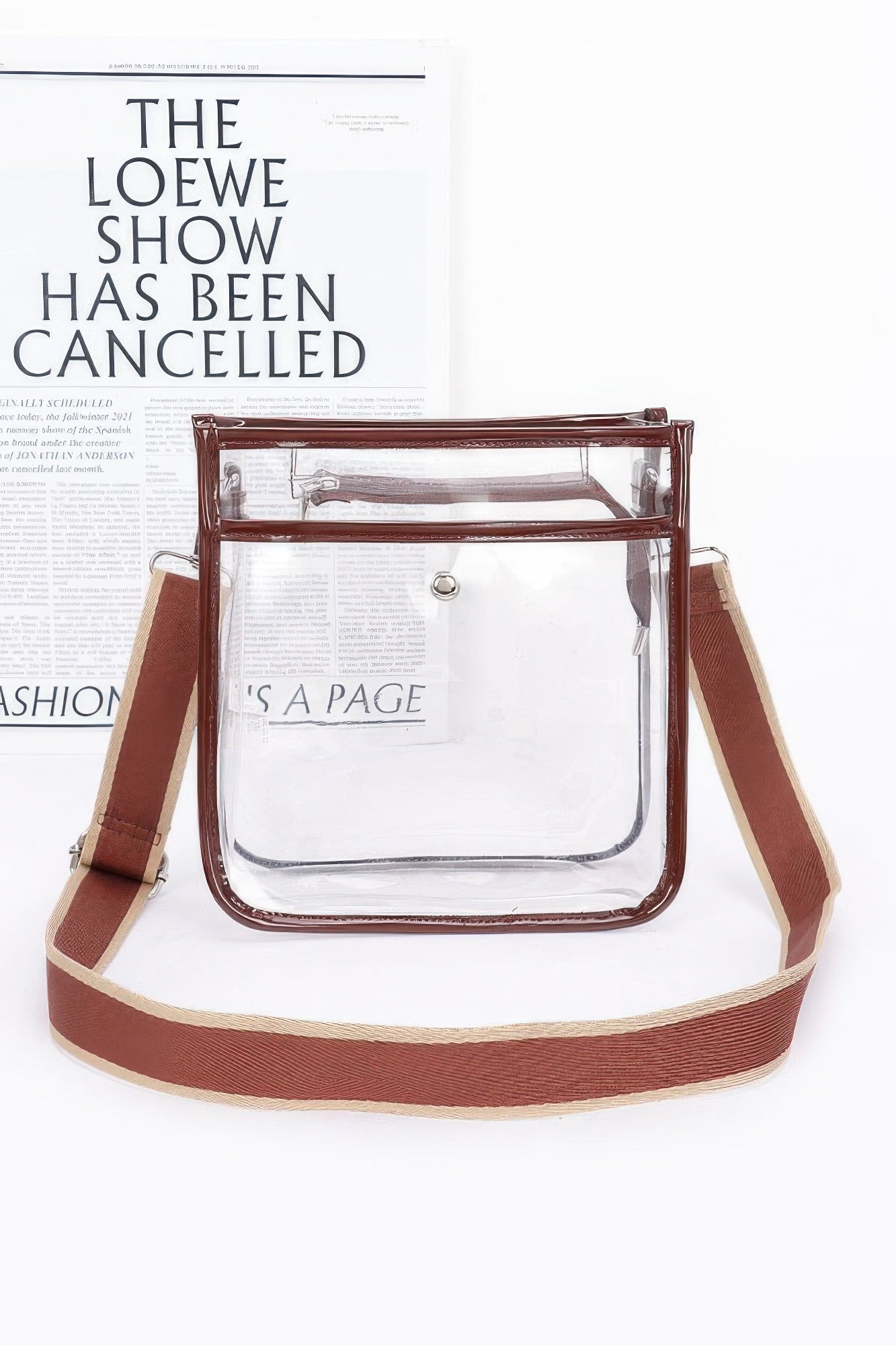 Transparent School Bag W/ Strap