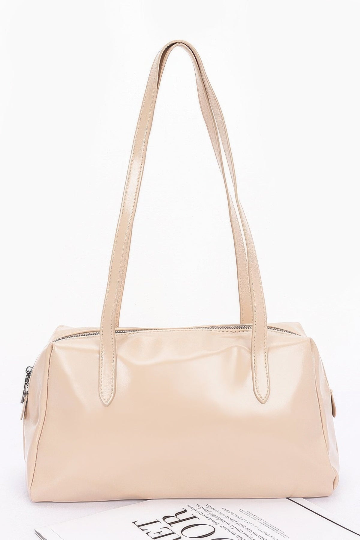 Faux Leather Sport Bag
