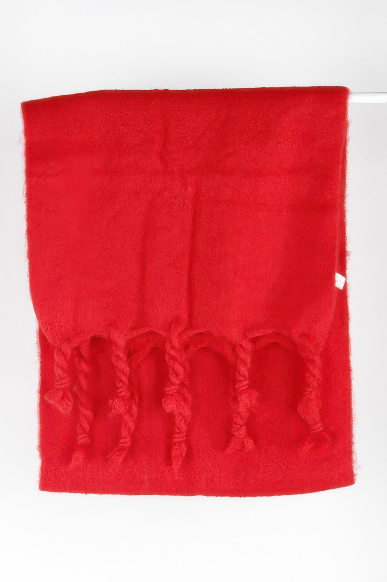 Soft Twisted Fringe Scarf