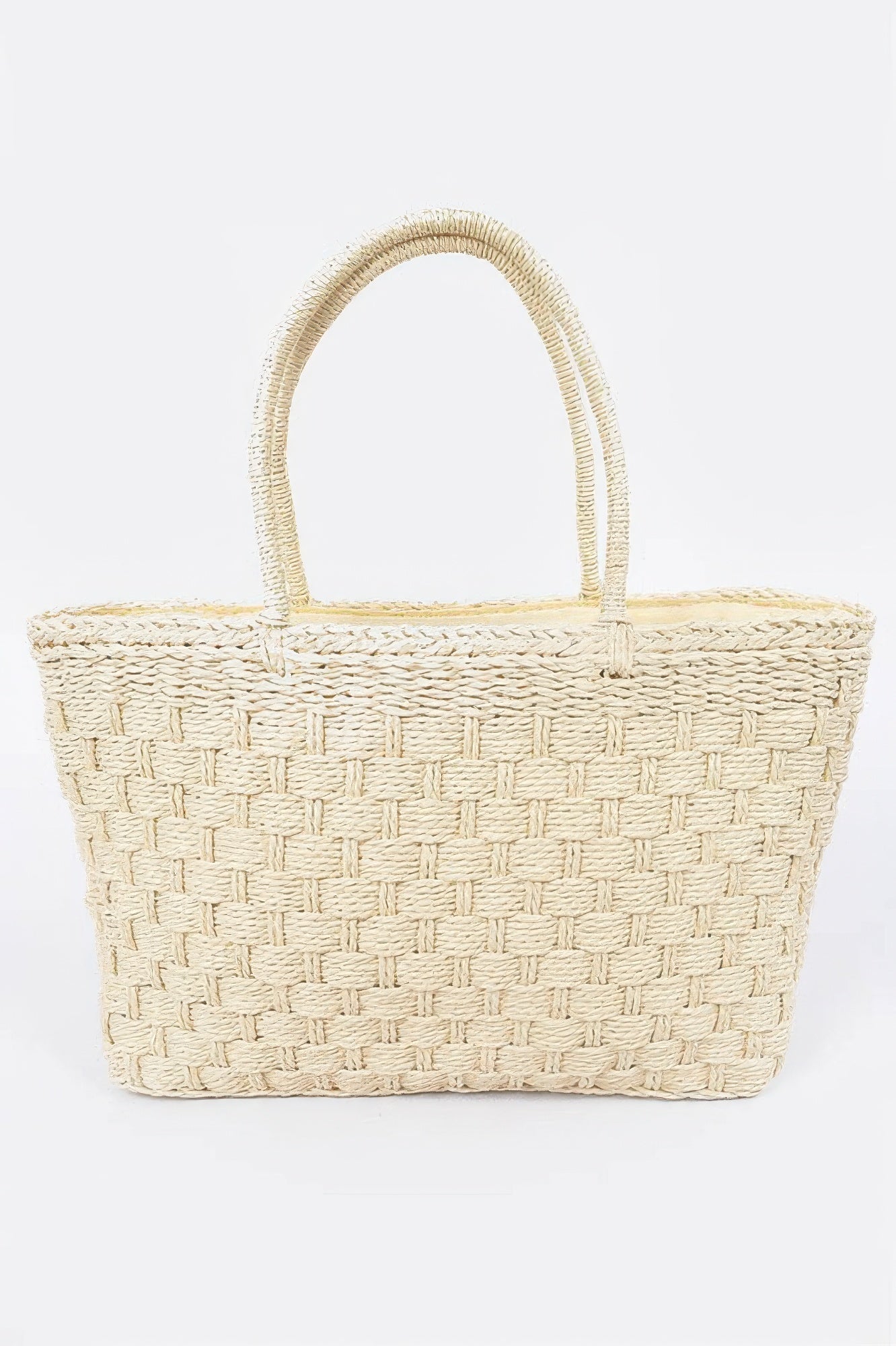 Straw Medium Tote Bag