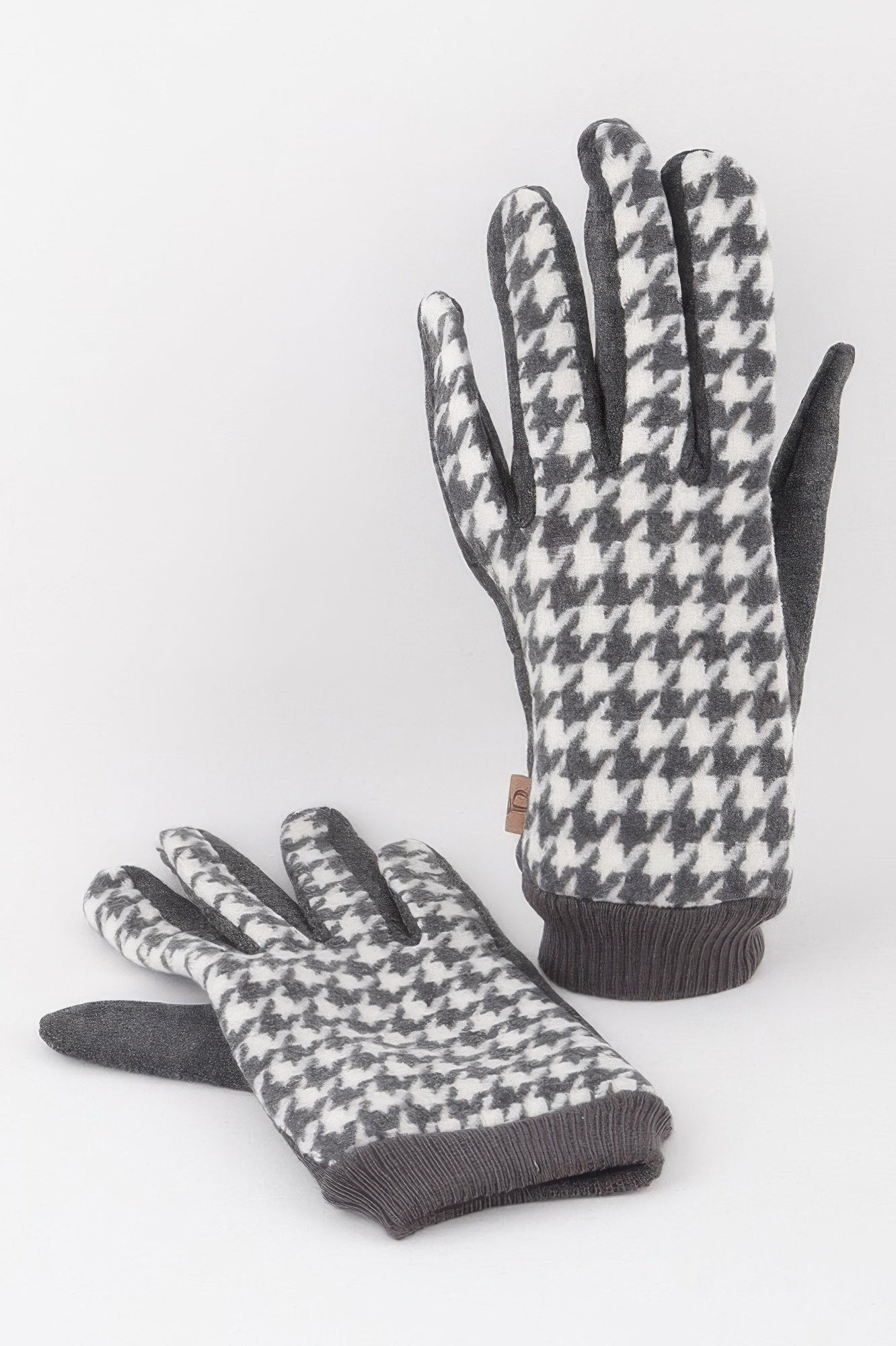 Houndstooth Gloves