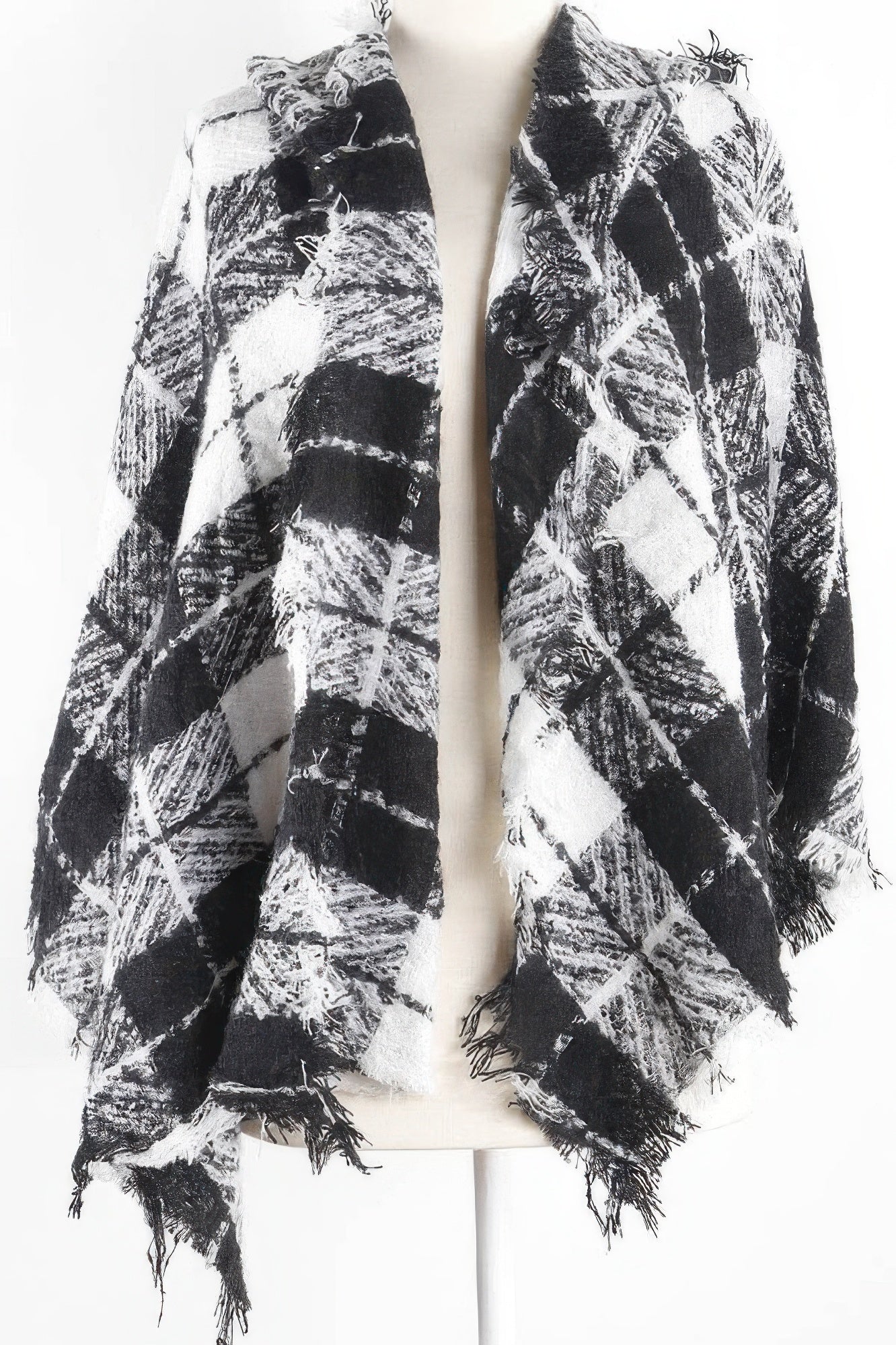 Classic Plaid Winter Scarf