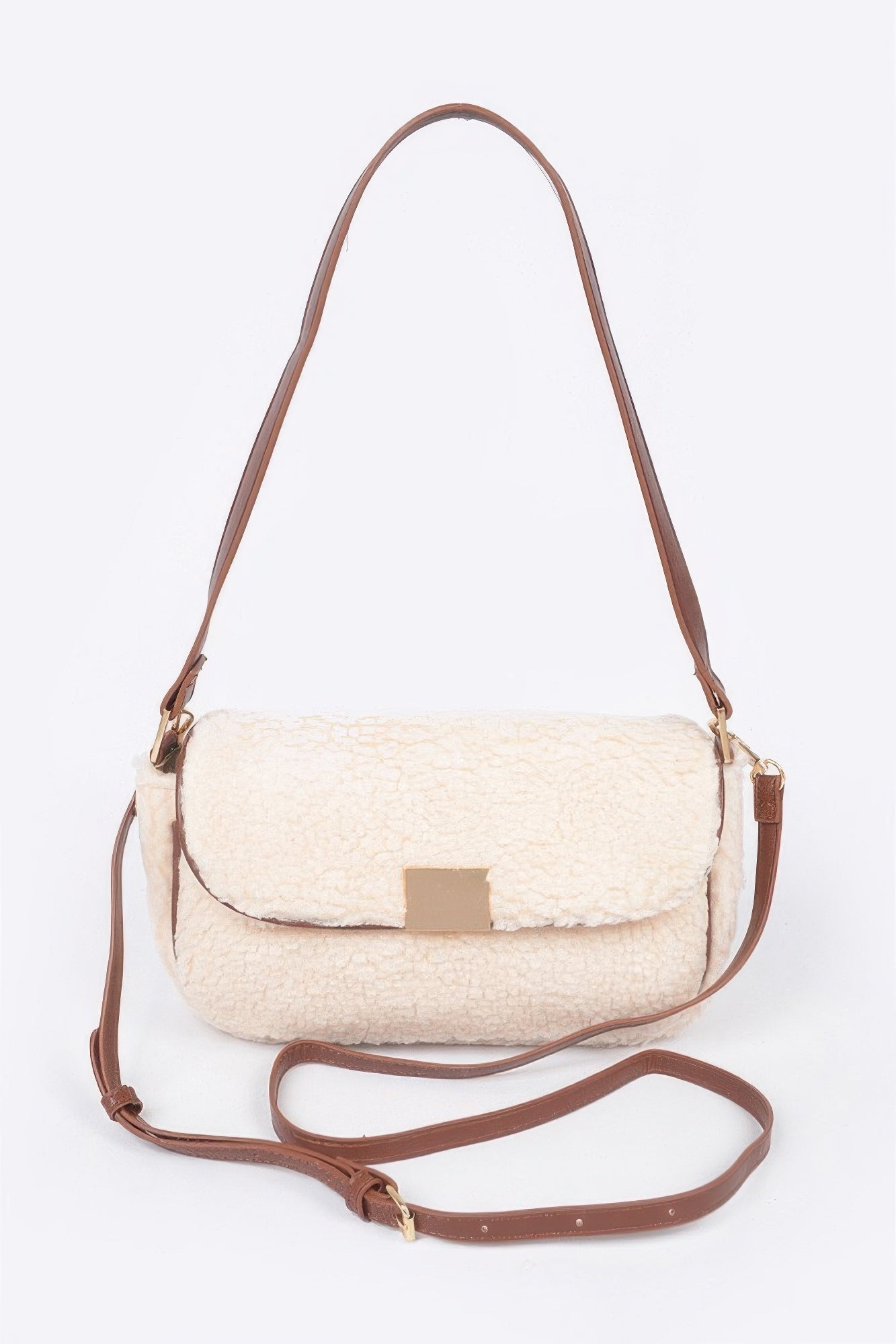 Faux Fur Shoulder Bag