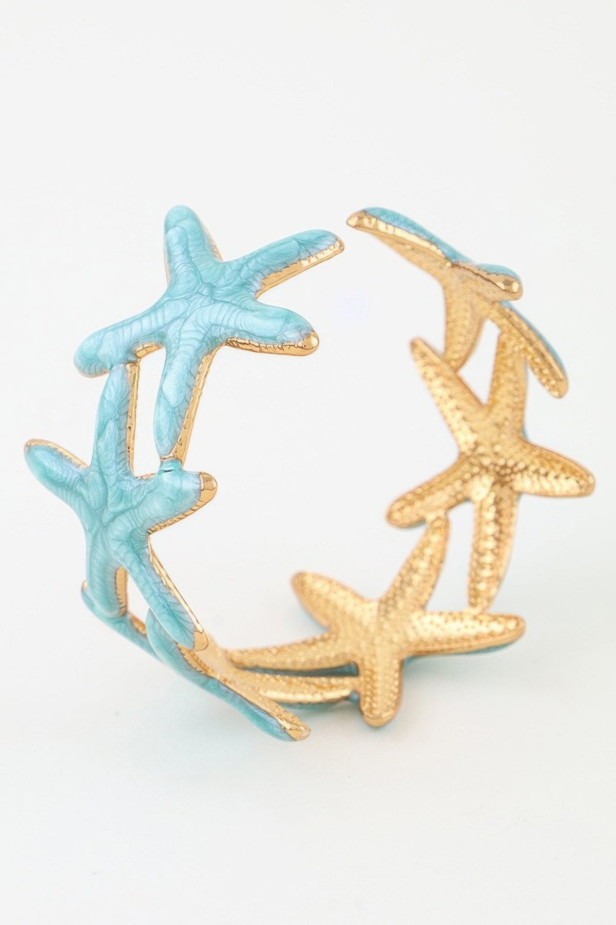 Summer Starfish Cuff Bracelet