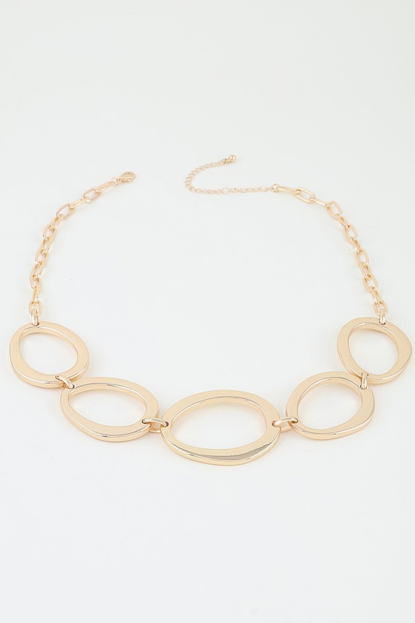 Polished Statement Chain Necklace