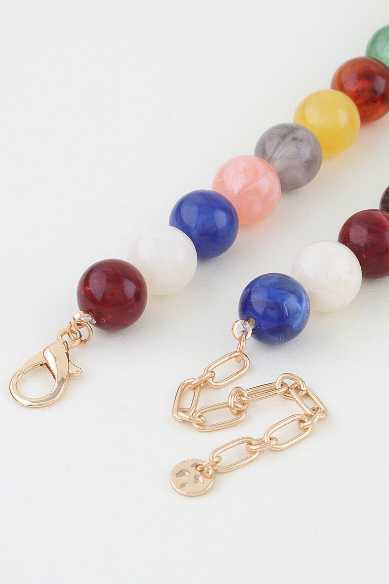 Multicolor Beaded Statement Necklace