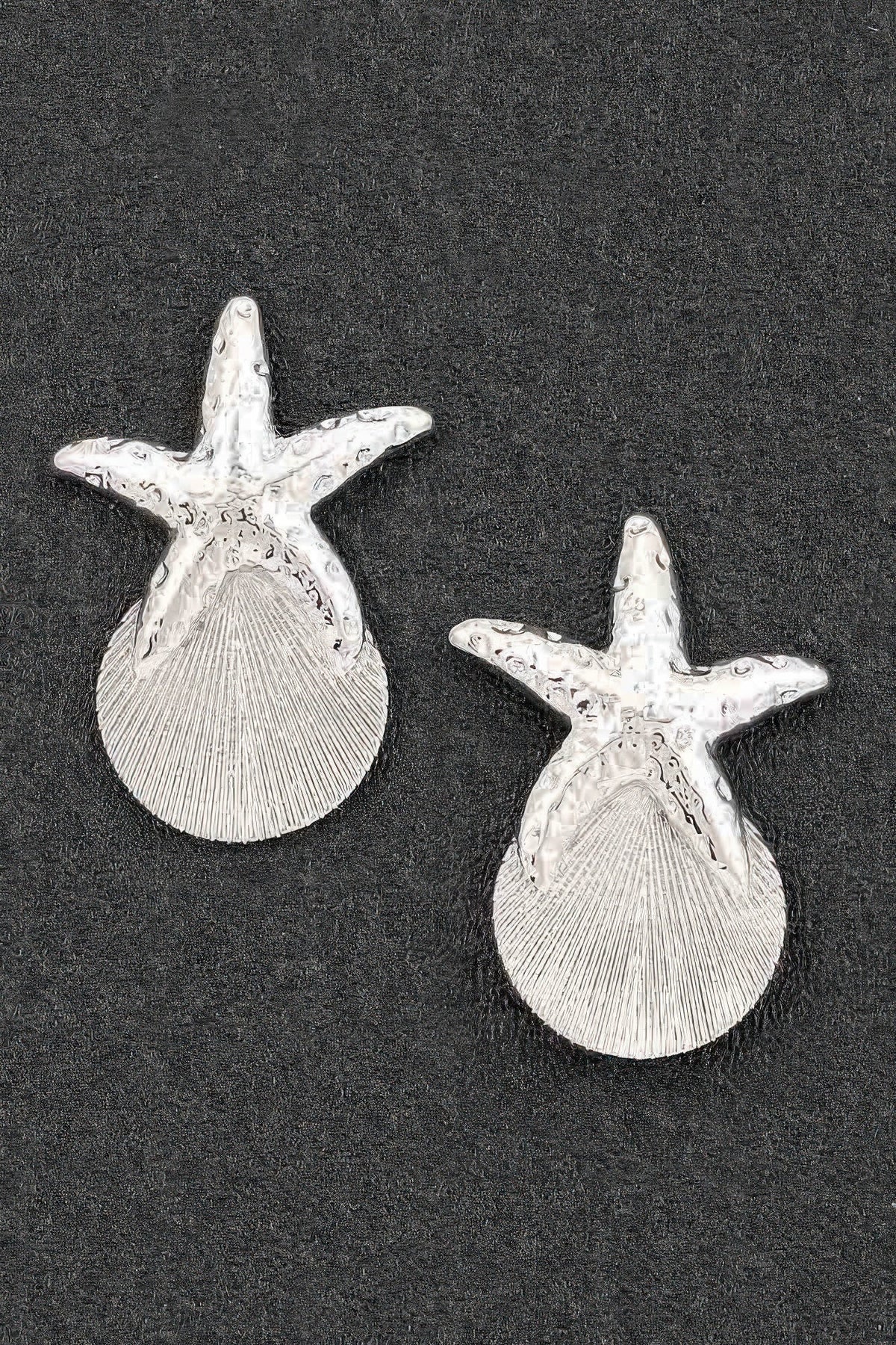 Starfish & Shell Drop Earrings