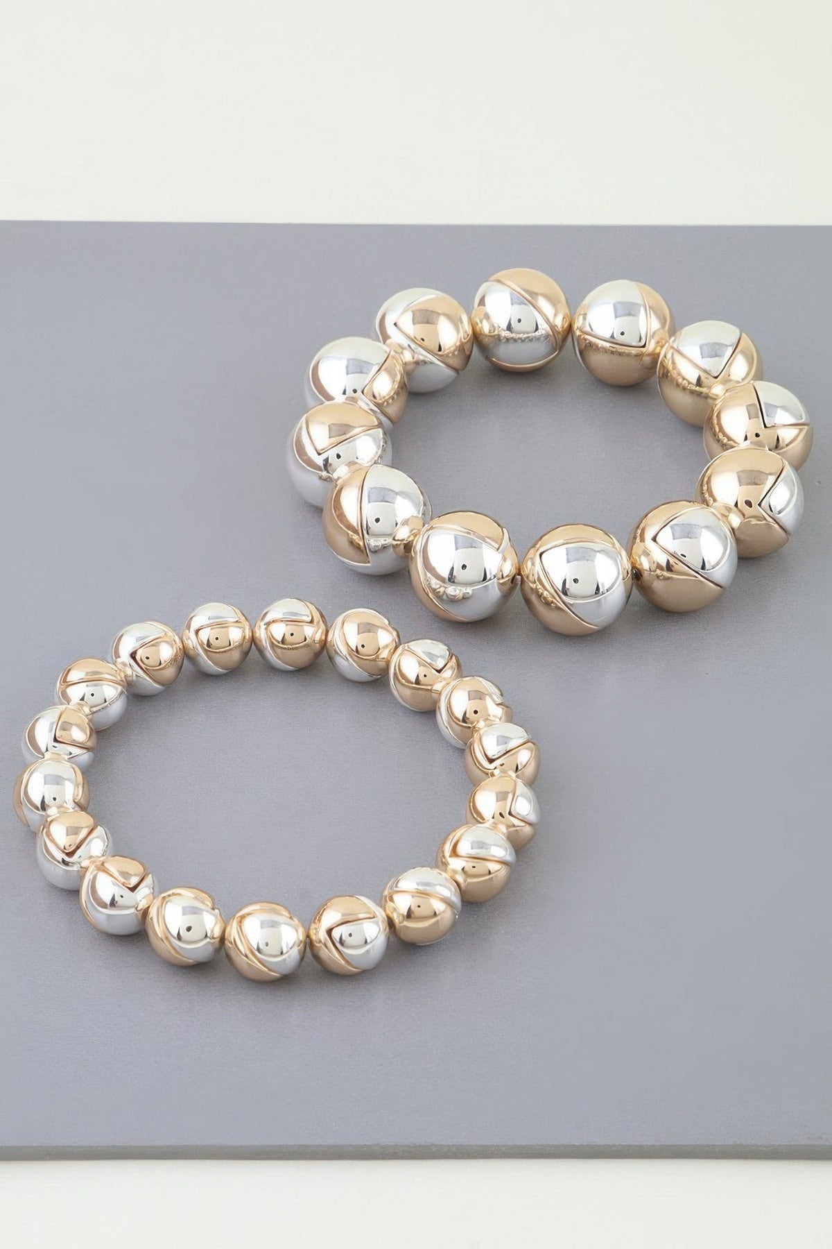 Multi Cut Beaded Bracelet