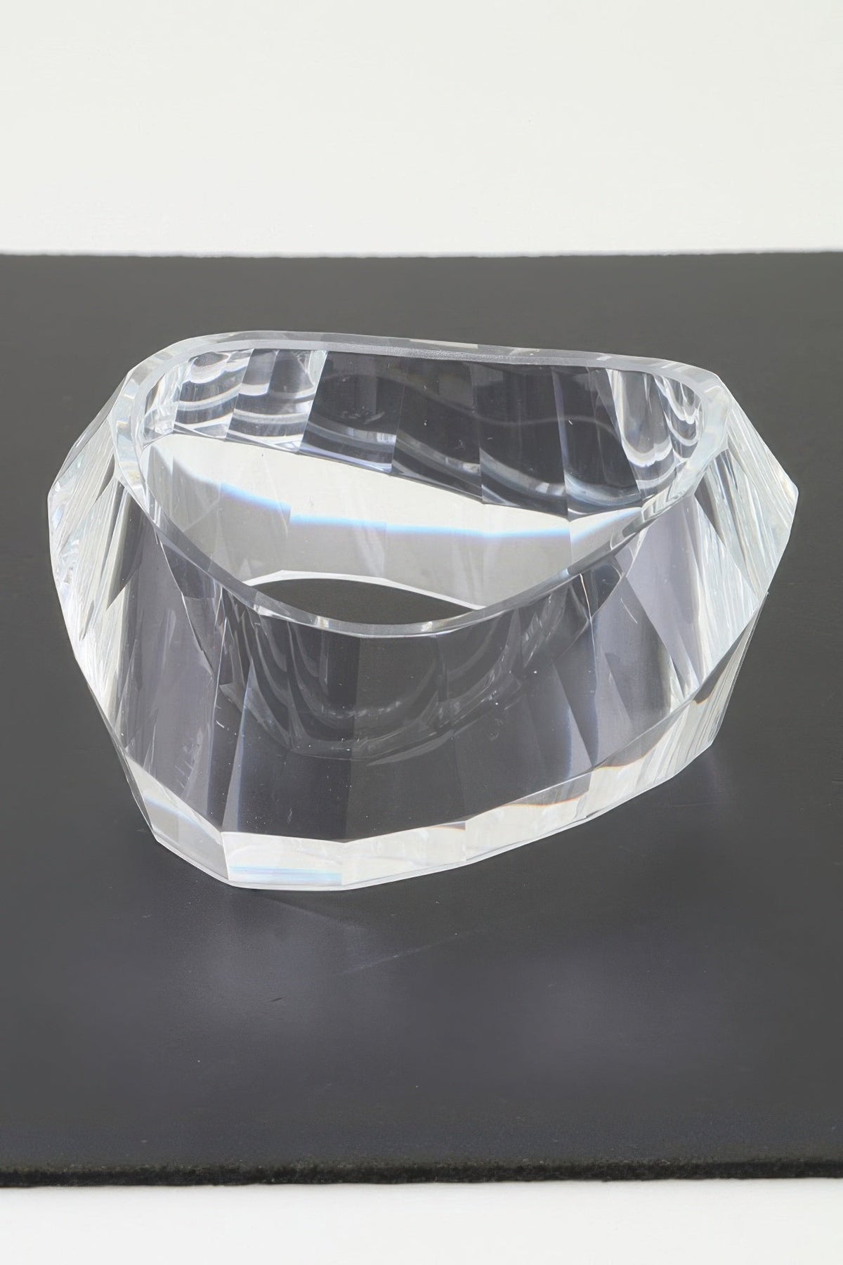 Crystal Transparent Cut Bracelet