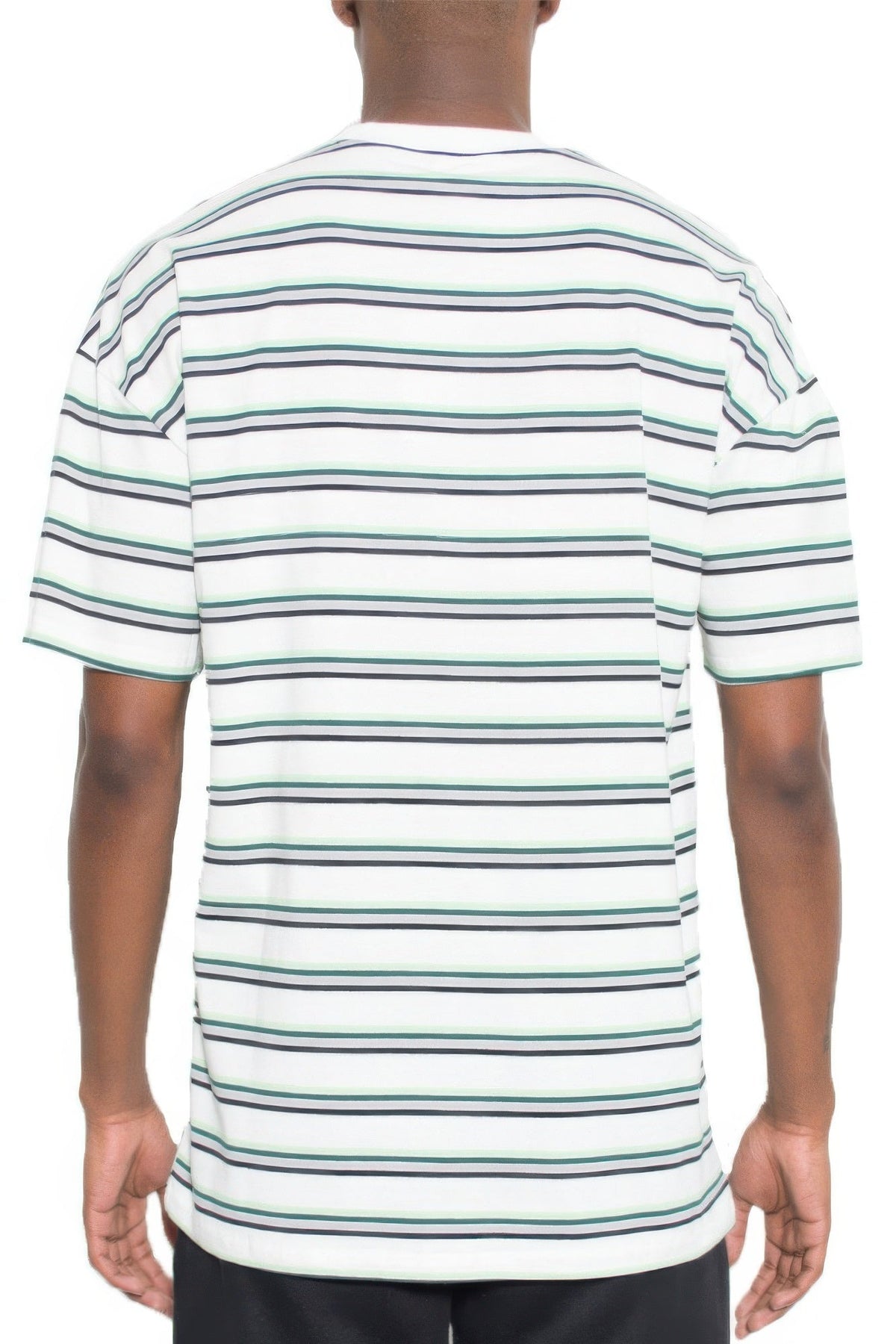 Striped Round Neck T-shirt