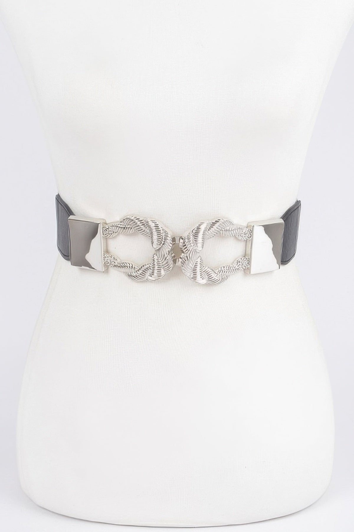 WOMEN'S BELT NOLITA Twist Link Elastic New Collection BYMANYC ® New York