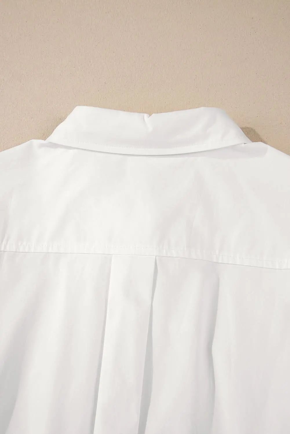 Love Salve White Lace Linen Shirt — Breathable Daily Blouse