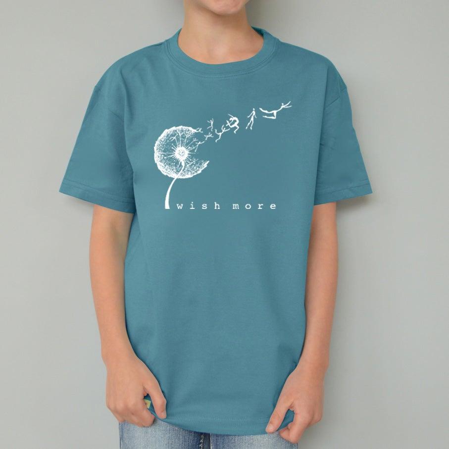 "Wish More" Dandelion T-Shirt for Kids