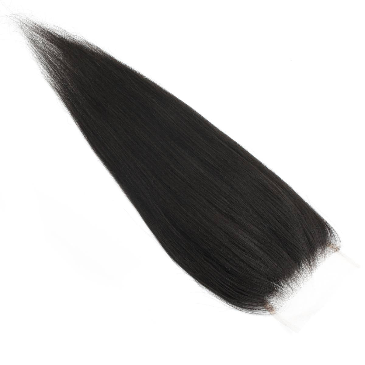 Cierre de cabello humano Yaki Liso 5x5 HD Lace