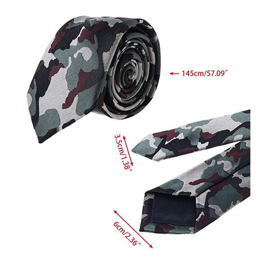 Men's Camouflage Tie