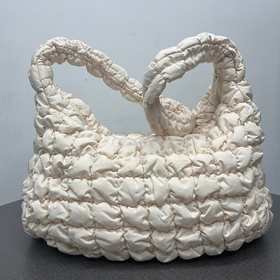 Women's Cloud Pleated Crossbody Travel Bag