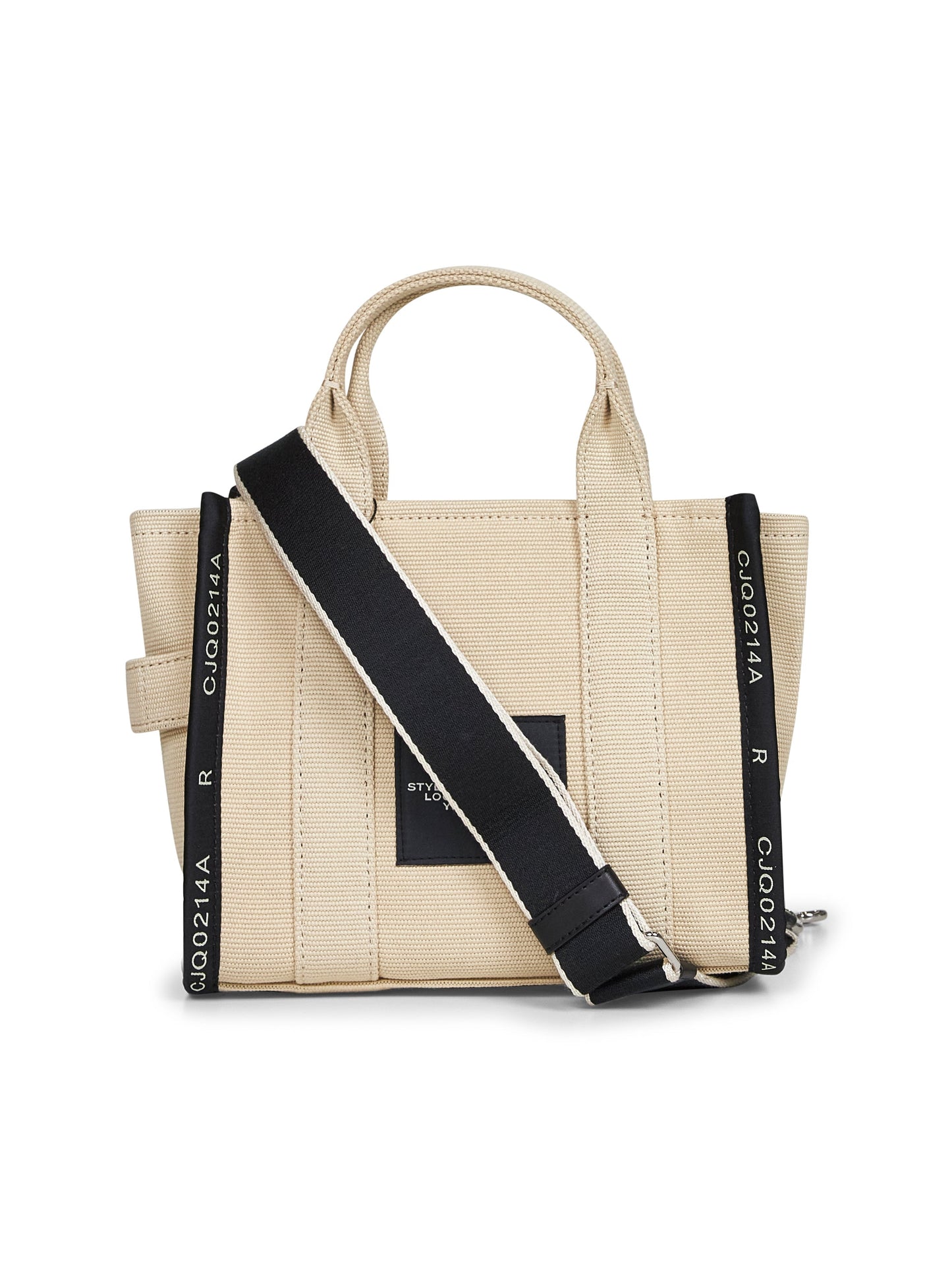 Marc Jacobs Women Beige The Jacquard Small Tote Bag