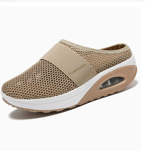 Women's Mesh Slippers Outdoor Air Cushion Shoes