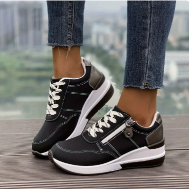 Women's Wedge Platform Leisure Sneakers