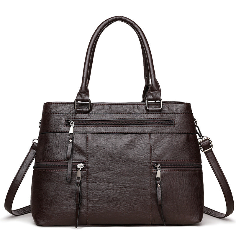 Temperament Wild Advanced Texture Messenger Bag