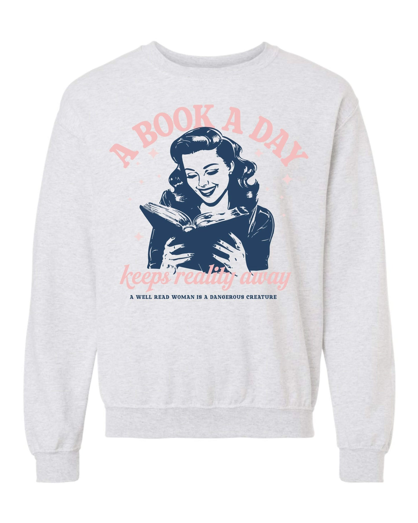 A Book A Day Keeps Reality Away - Basic Fleece