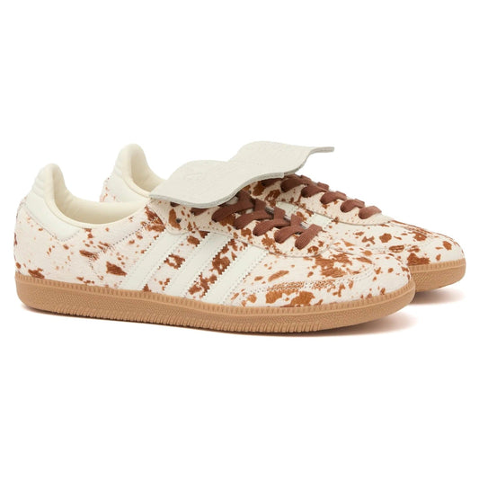 Adidas Samba LT Cow Print Brown White (Women's)