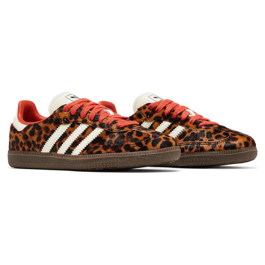 Adidas Samba OG Preloved Red Leopard (Women's)