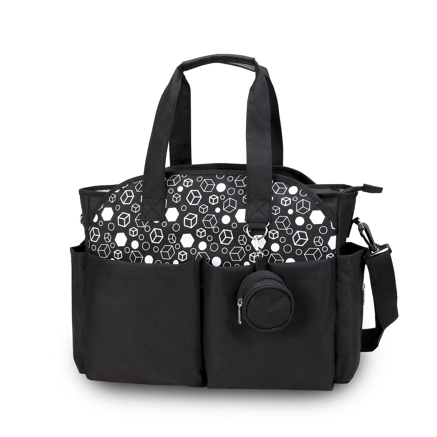 Printed Geometry Pacifier Bag for Mother and Baby