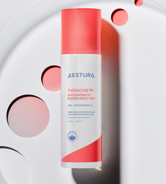 AESTURA THERACNE 365 NIACINAMIDE 5% BLEMISH BODY MIST 200ml