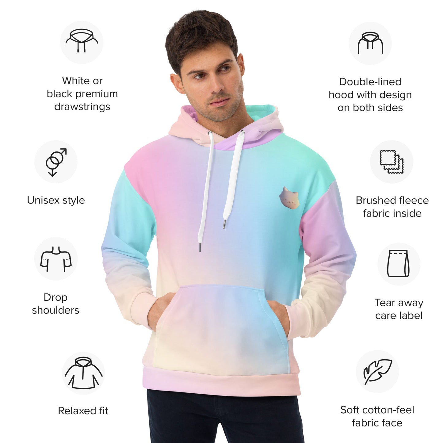 Sudadera con capucha unisex