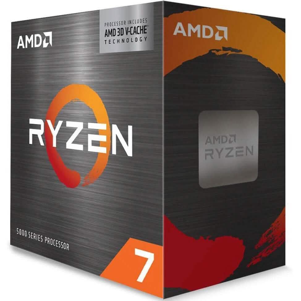 AMD Ryzen™ 7 5800X 8-core, 16-Thread Desktop Processor with AMD 3D V-Cache™ Technology (Refurbished)