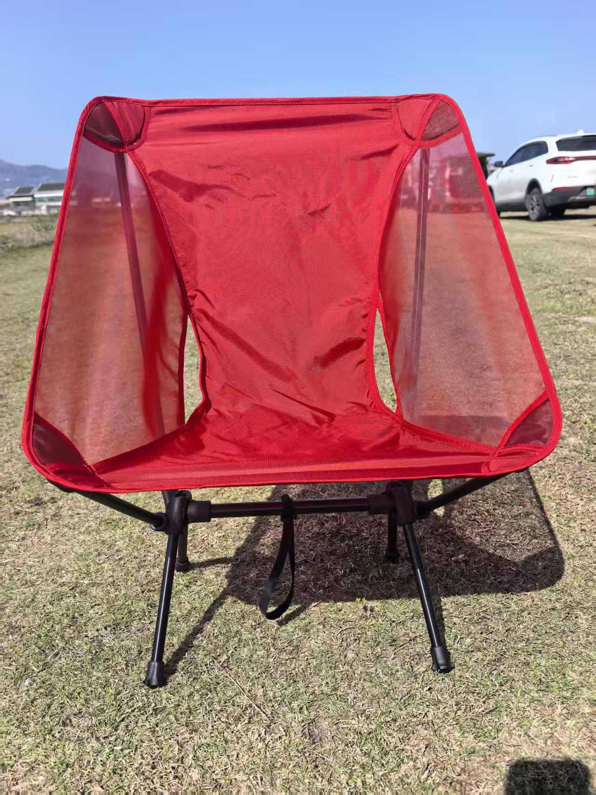 Color: Red Mufeng 560g - Ultra-lightweight Hiking And Trekking Stool