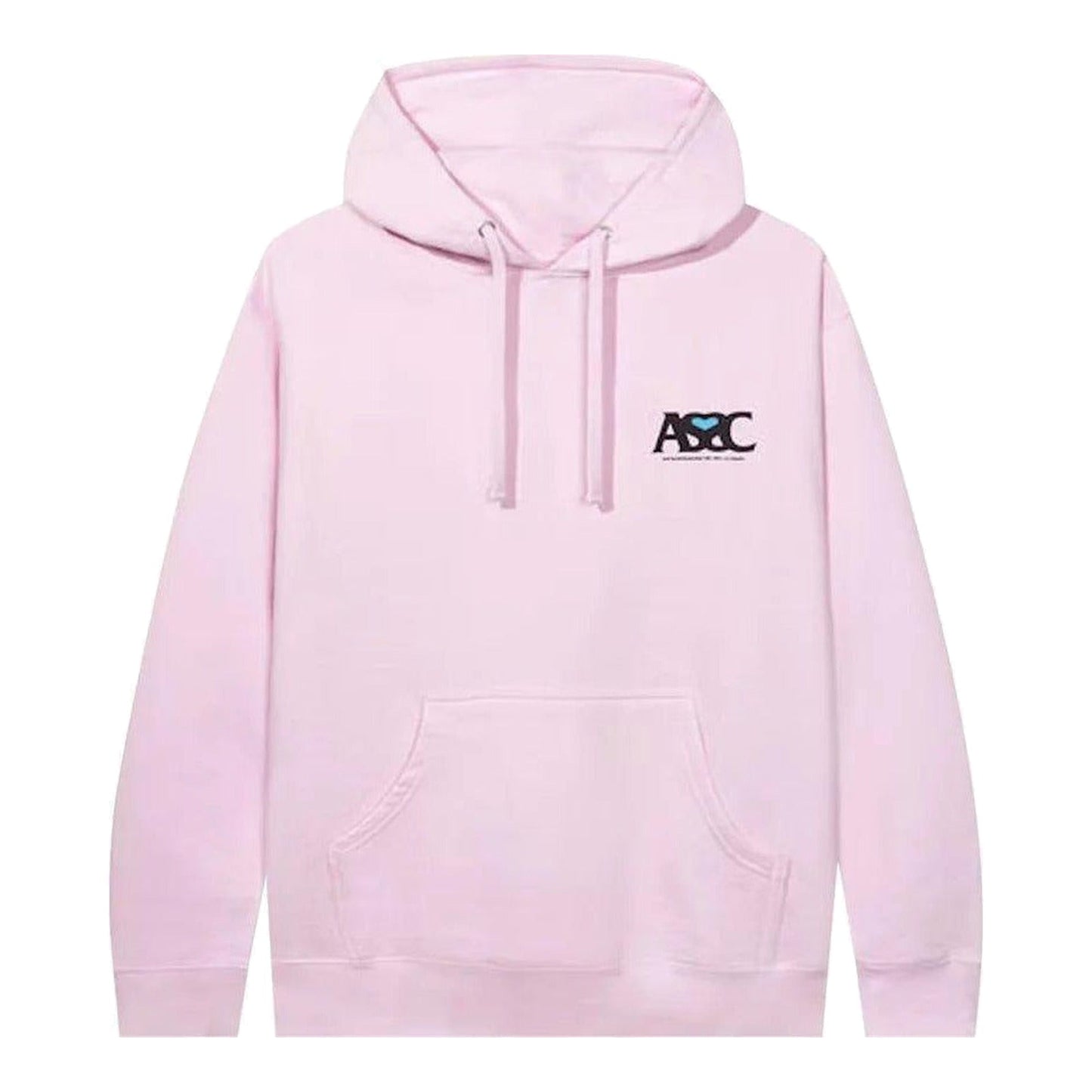 Anti Social Social Club Negative Space Hoodie Pink