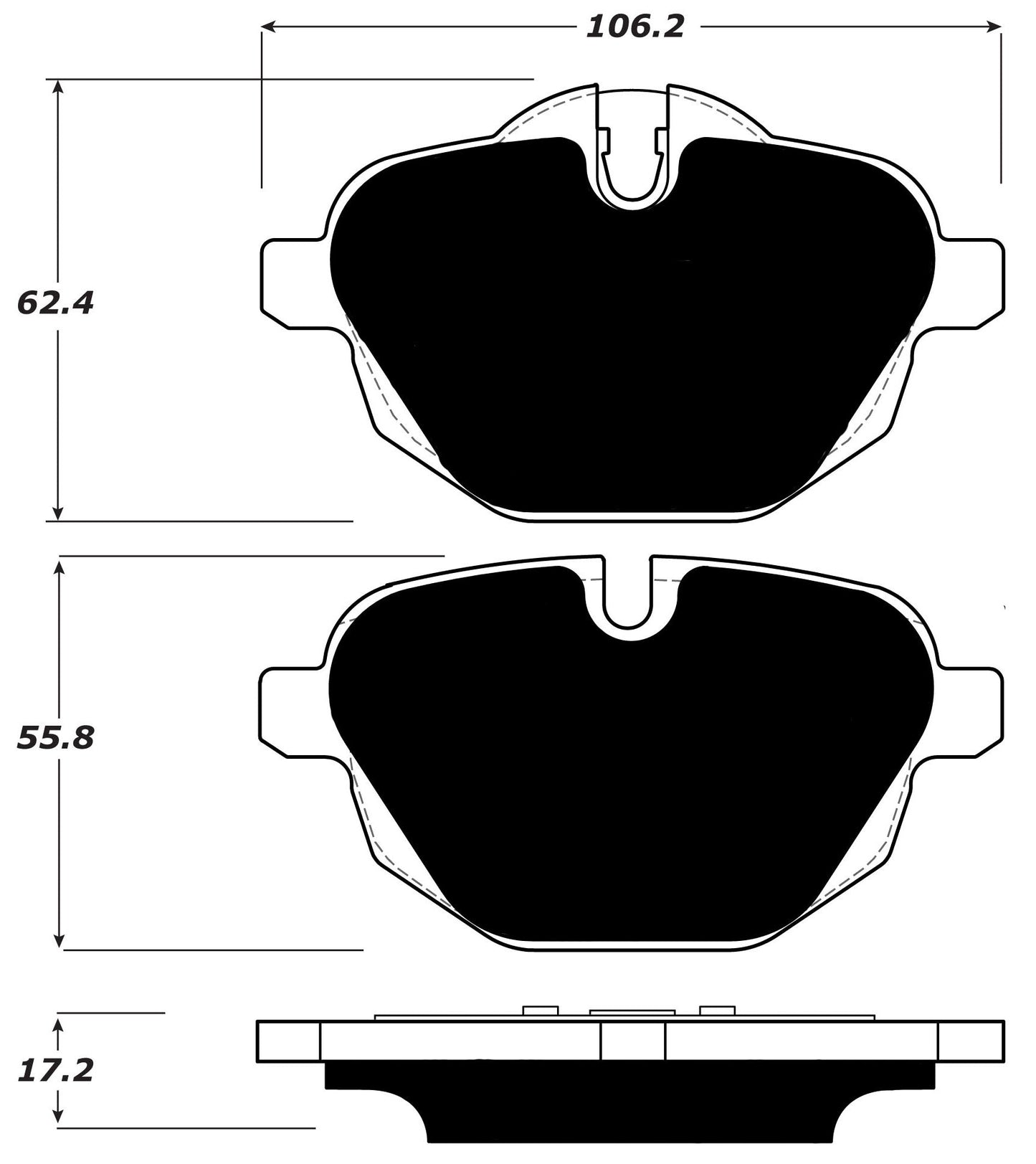 Porterfield Brake Pads for 2017 BMW i8