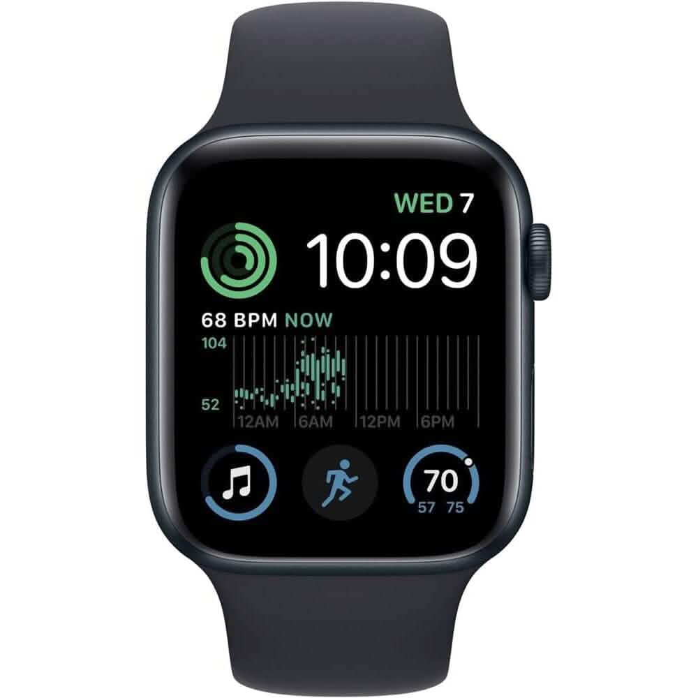 Apple Watch SE (2nd Gen, GPS) Aluminum Case with Sport Band (Refurbished)