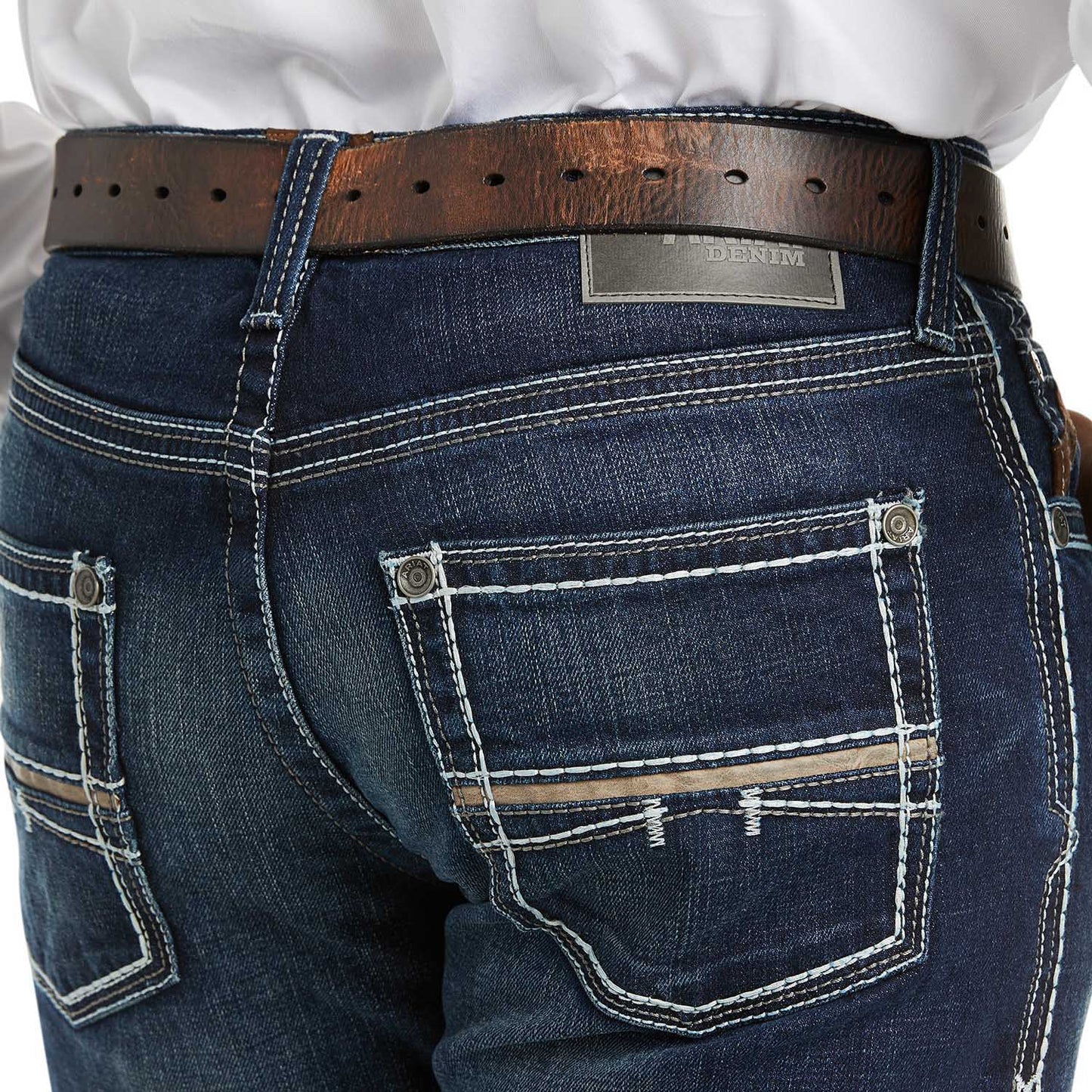 Ariat Men's M5 Slim Stretch Coltrane Jean Recto Apilable