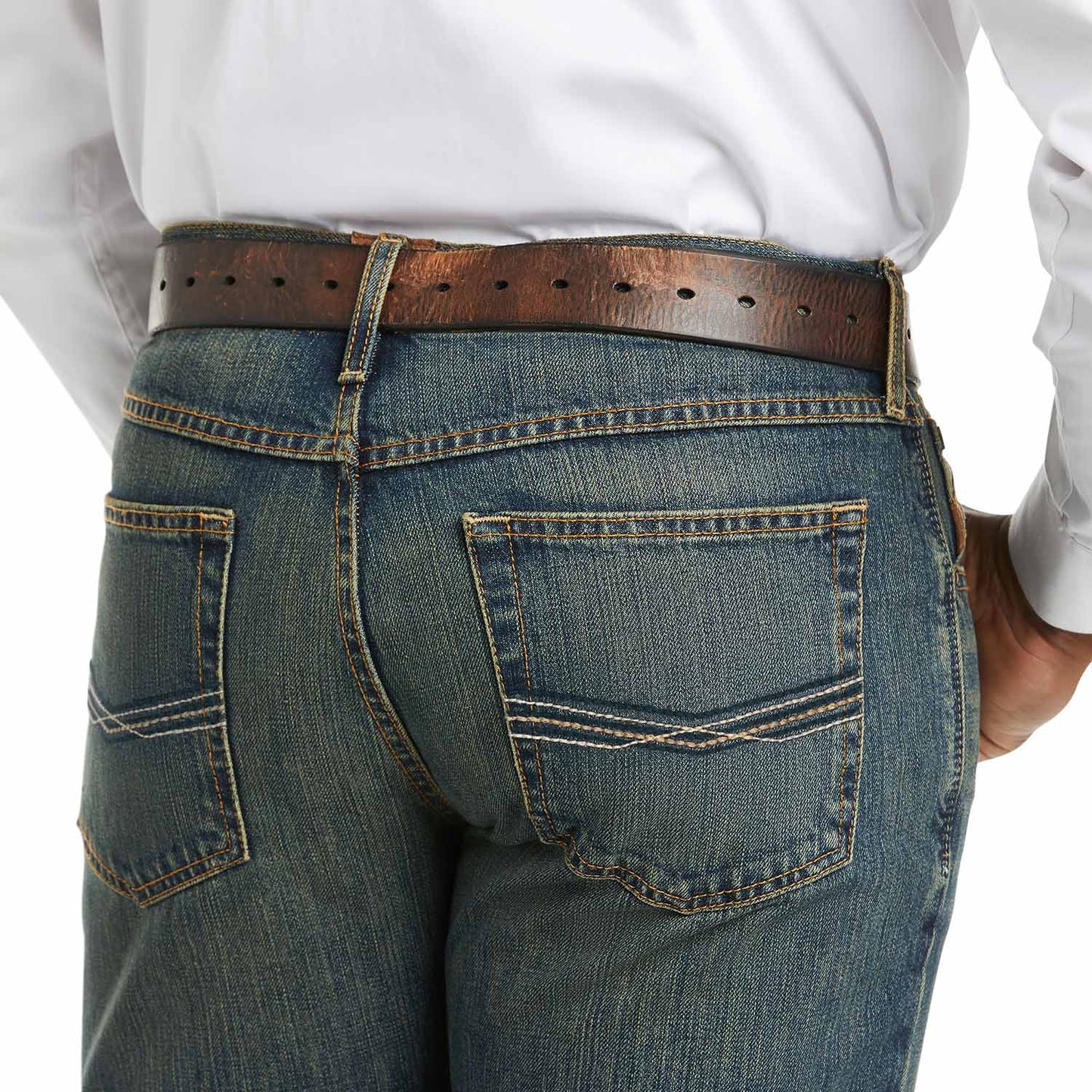 Ariat Pantalón Vaquero Slim de Pernera Recta Apilable M5 Legacy para Hombre