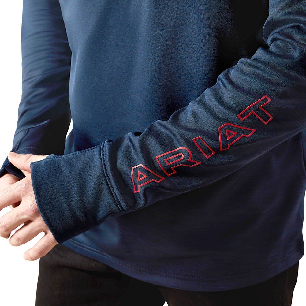 Ariat Hombres Team EQ Sudadera con Cremallera 1/4