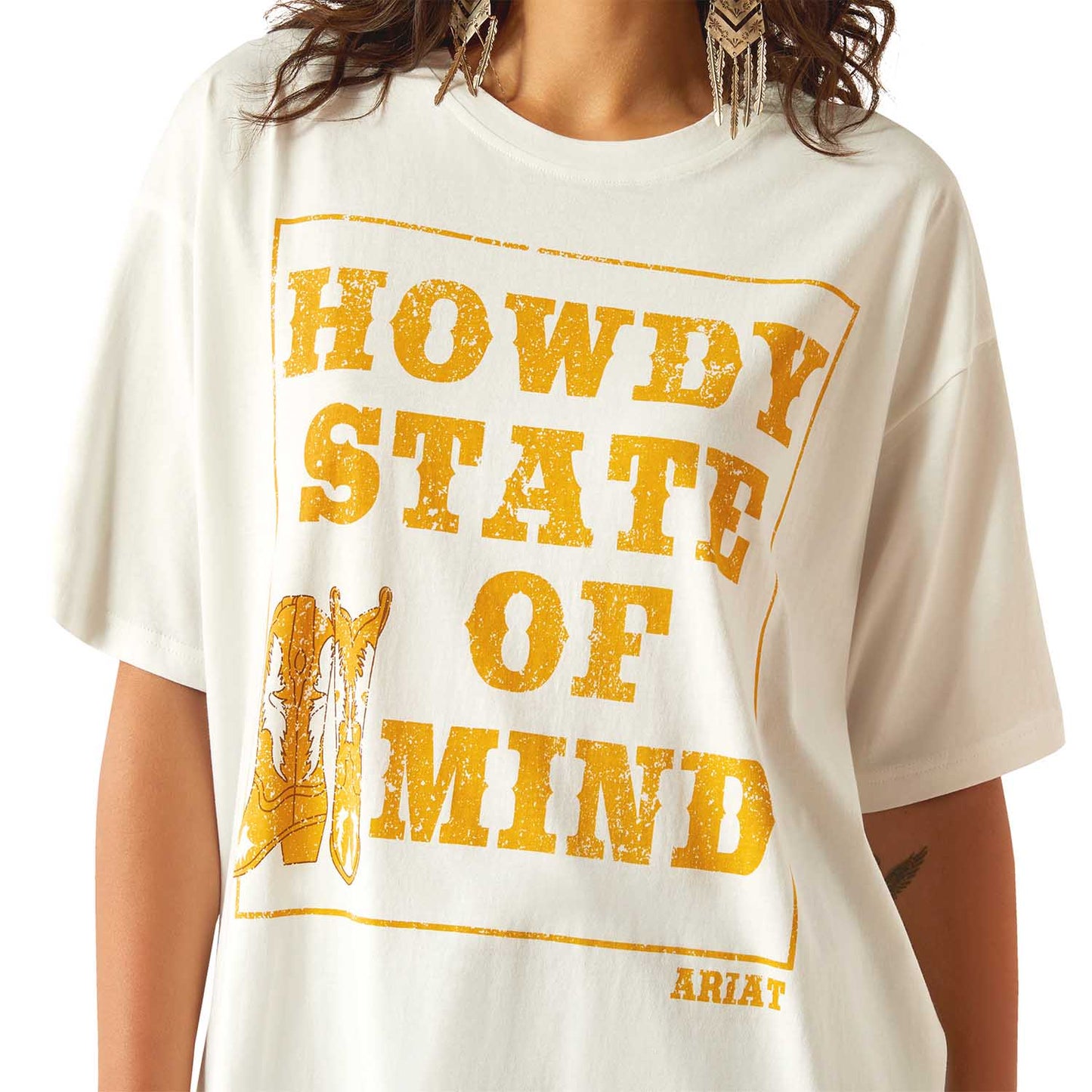 Camiseta Ariat Howdy State para mujer